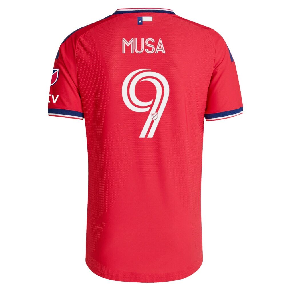 Petar Musa FC Dallas adidas 2026 DNA Kit On-Field Authentic Patch Jersey