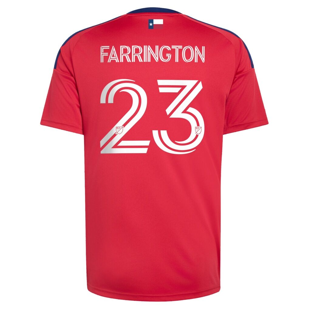 Logan Farrington FC Dallas adidas 2026 DNA Kit Replica Jersey