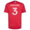 Osaze Urhoghide FC Dallas adidas 2026 DNA Kit Replica Jersey - Red - Detail View