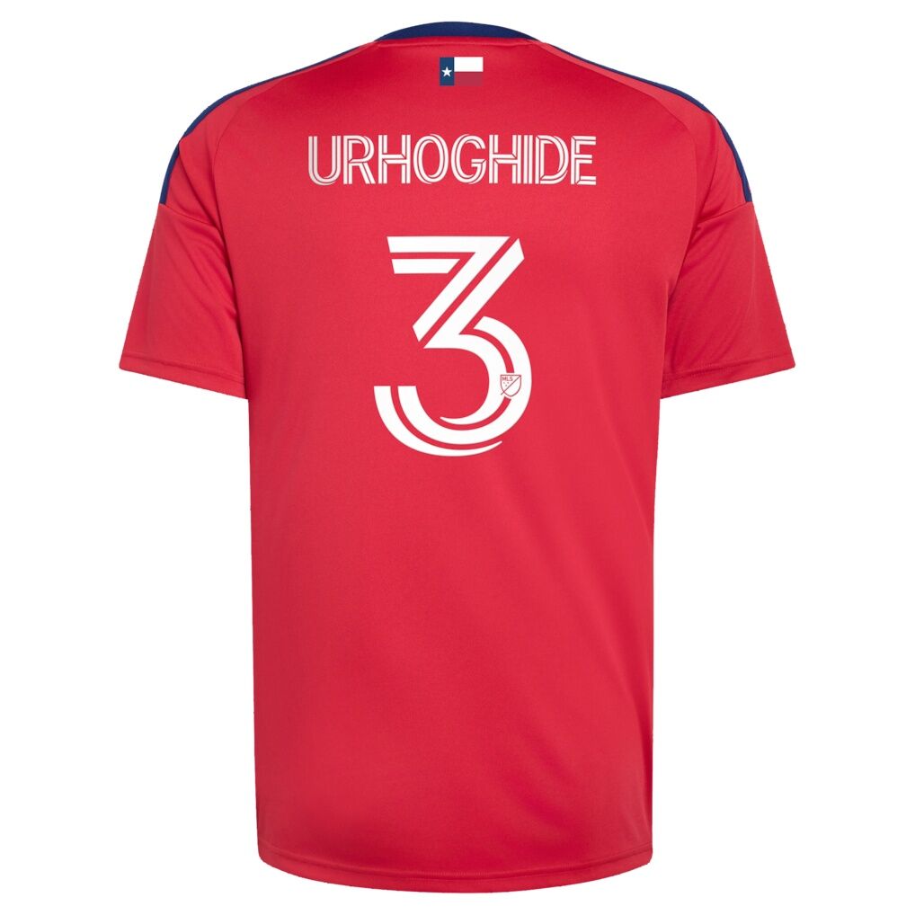 Osaze Urhoghide FC Dallas adidas 2026 DNA Kit Replica Jersey
