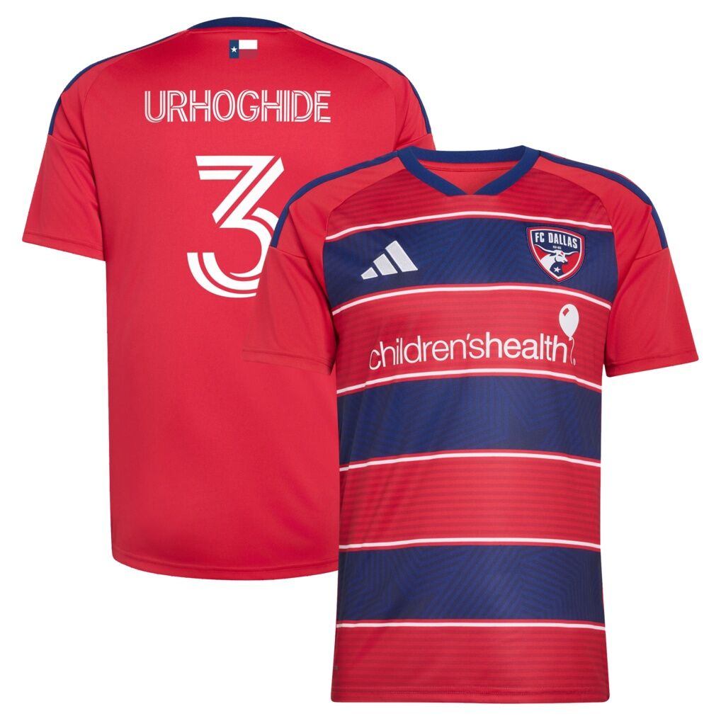 Osaze Urhoghide FC Dallas adidas 2026 DNA Kit Replica Jersey
