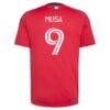 Petar Musa FC Dallas adidas 2026 DNA Kit Replica Jersey - Red - Detail View