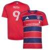 Petar Musa FC Dallas adidas 2026 DNA Kit Replica Jersey - Red - Front View