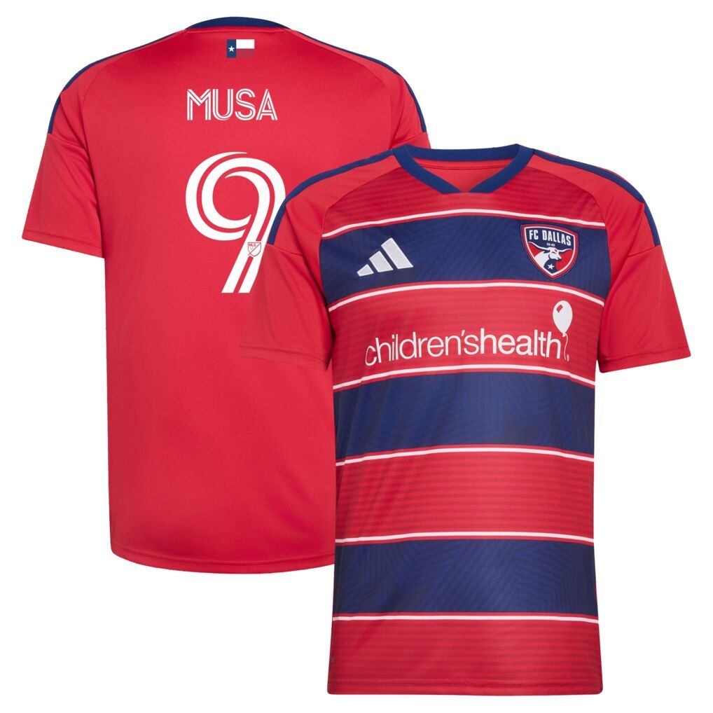 Petar Musa FC Dallas adidas 2026 DNA Kit Replica Jersey