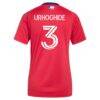 Osaze Urhoghide FC Dallas adidas Women's 2026 DNA Kit Replica Jersey - Red - Detail View