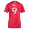 Petar Musa FC Dallas adidas Women's 2026 DNA Kit Replica Player Jersey - Red - Detail View
