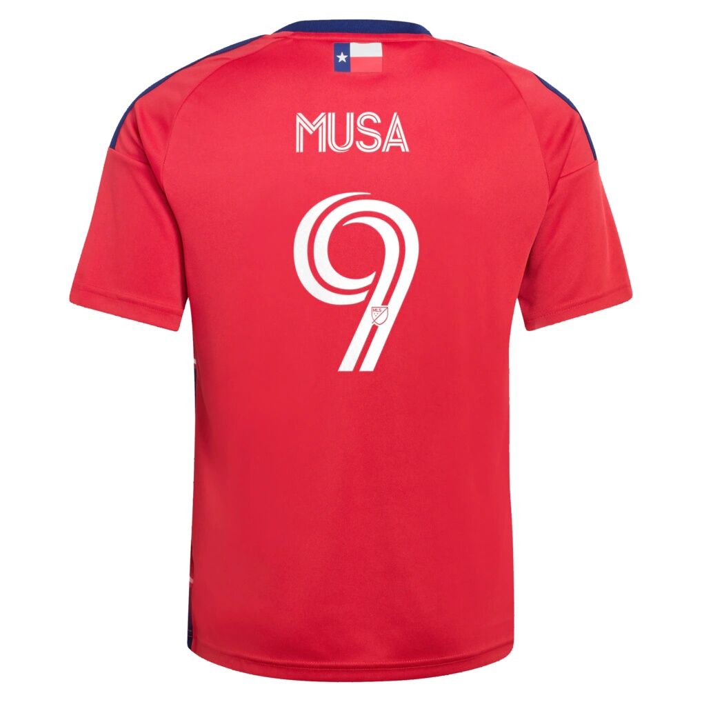 Petar Musa FC Dallas adidas Youth 2026 DNA Kit Replica Jersey