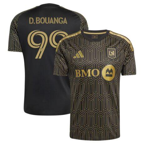 Denis Bouanga LAFC adidas 2026 Primary Kit Replica Jersey - Black - Front View