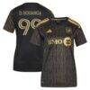 Denis Bouanga LAFC adidas Women's 2026 Primary Kit Replica Jersey - Black - Front View