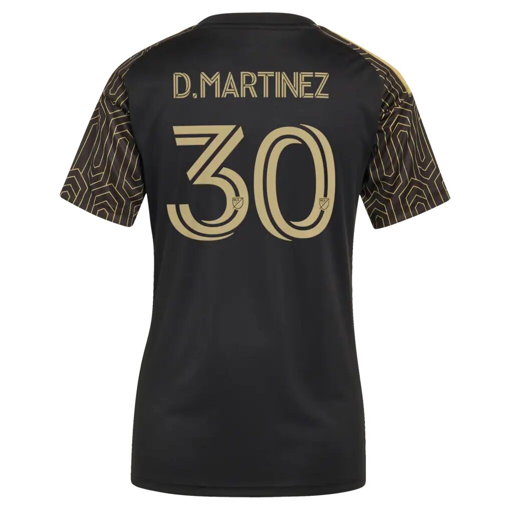 David Martínez LAFC adidas Women's 2026 Primary Kit Replica Jersey
