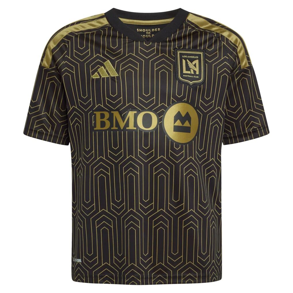 David Martínez LAFC adidas Youth  2026 Primary Kit Replica Jersey