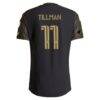 Timothy Tillman LAFC adidas 2026 2026 Primary Kit On-Field Authentic Patch Jersey - Black - Detail View