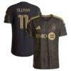 Timothy Tillman LAFC adidas 2026 2026 Primary Kit On-Field Authentic Patch Jersey - Black - Front View