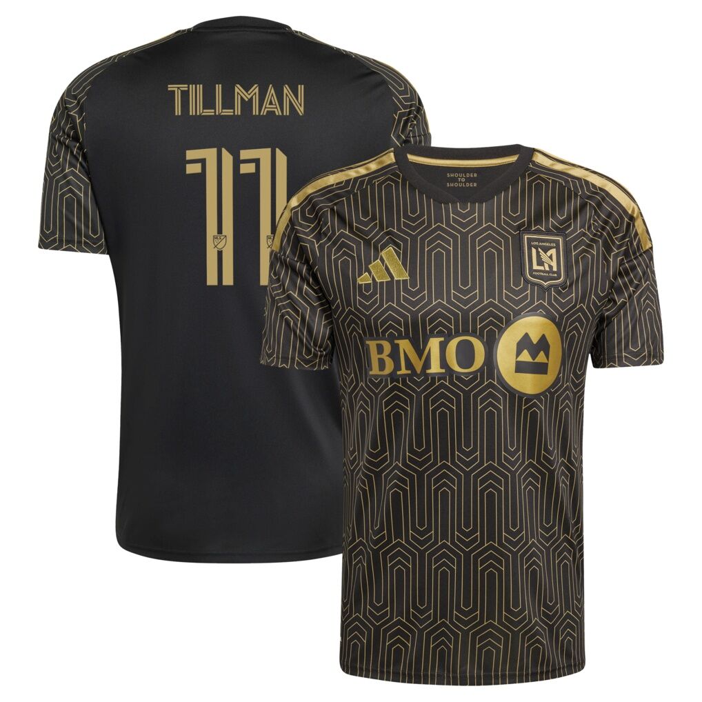 Timothy Tillman LAFC adidas 2026 Primary Kit Replica Jersey