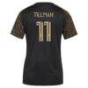 Timothy Tillman LAFC adidas Women's 2026 Primary Kit Replica Jersey - Black - Detail View