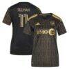 Timothy Tillman LAFC adidas Women's 2026 Primary Kit Replica Jersey - Black - Front View