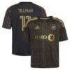 Timothy Tillman LAFC adidas Youth 2026 Primary Kit Replica Jersey - Black - Front View
