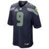 Kenneth Walker III Seattle Seahawks Nike Super Bowl LX Patch Game Jersey - - Side View