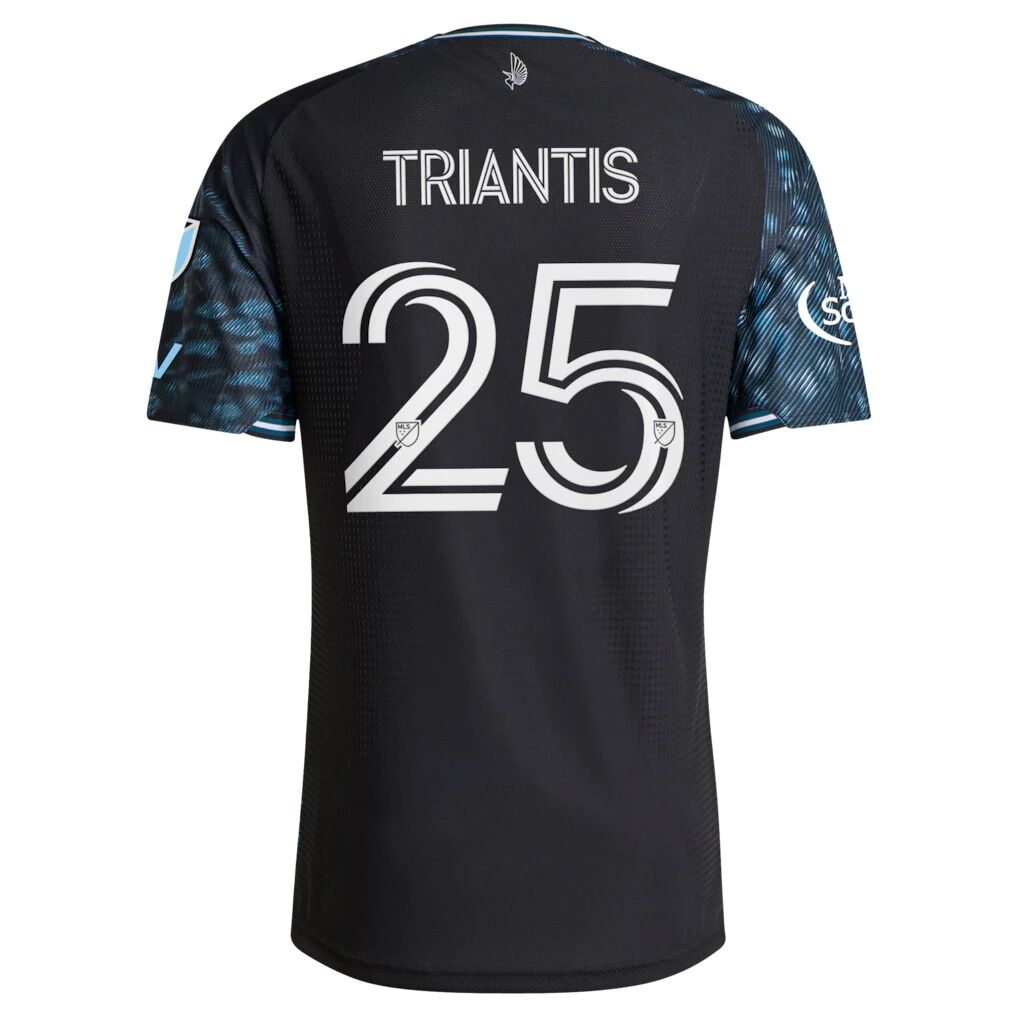 Nectarios Triantis Minnesota United FC adidas 2026 The Decade Kit On-Field Authentic Patch Jersey