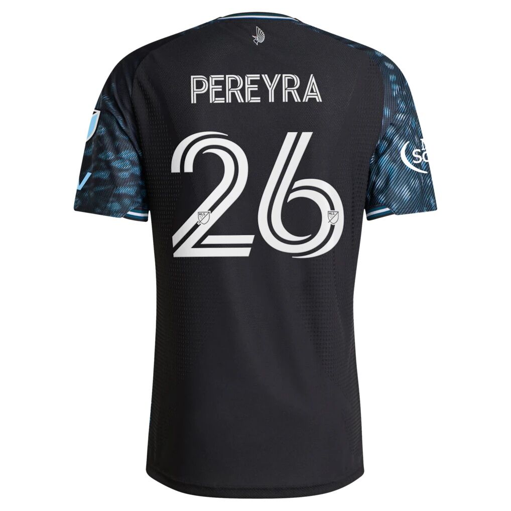 Joaquín Pereyra Minnesota United FC adidas 2026 The Decade Kit On-Field Authentic Patch Jersey