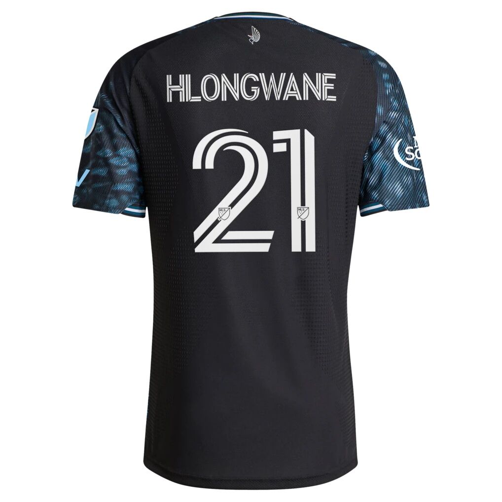 Bongokuhle Hlongwane Minnesota United FC adidas 2026 The Decade Kit On-Field Authentic Patch Jersey