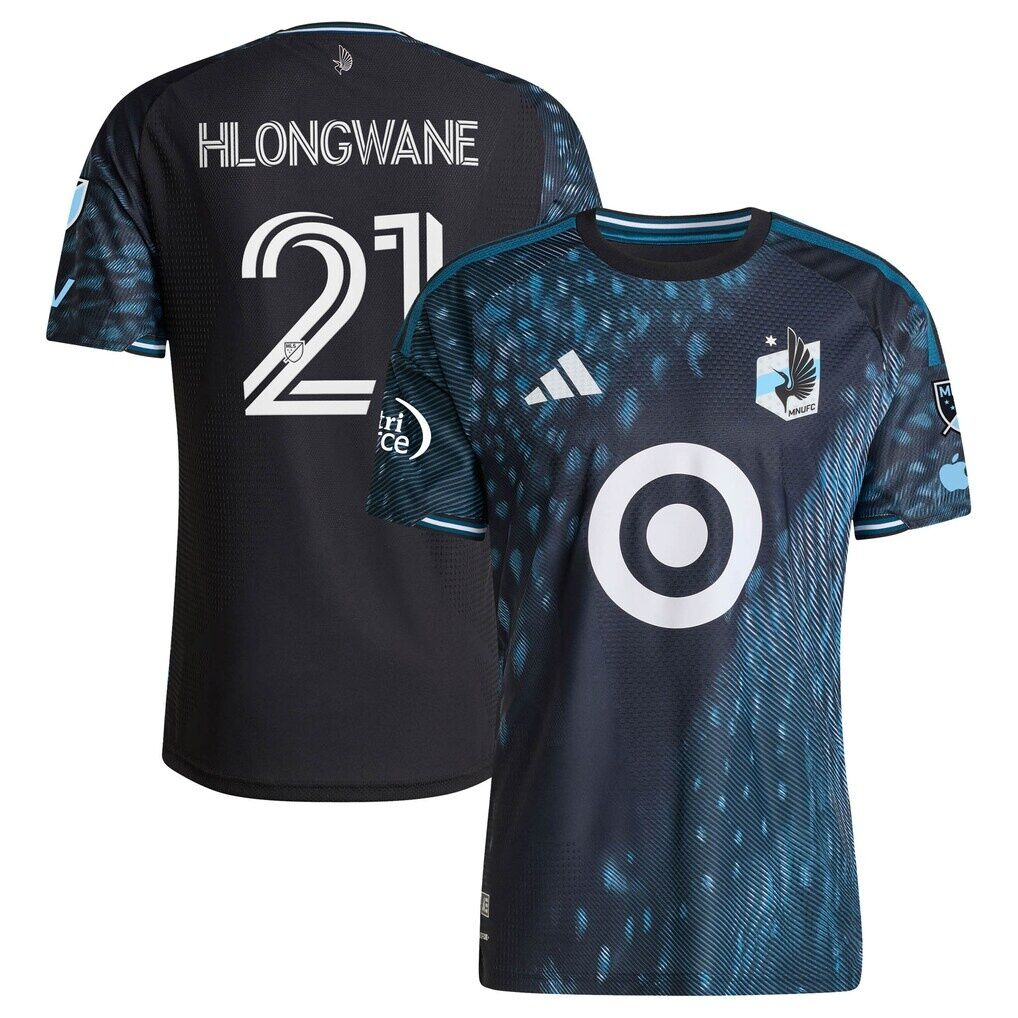 Bongokuhle Hlongwane Minnesota United FC adidas 2026 The Decade Kit On-Field Authentic Patch Jersey