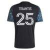 Nectarios Triantis Minnesota United FC adidas 2026 The Decade Kit Replica Jersey - Black - Detail View
