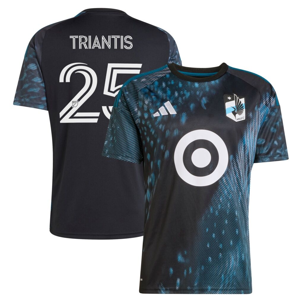Nectarios Triantis Minnesota United FC adidas 2026 The Decade Kit Replica Jersey