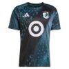 Nectarios Triantis Minnesota United FC adidas 2026 The Decade Kit Replica Jersey - Black - Side View