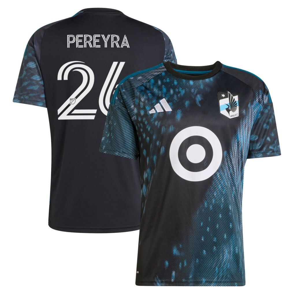 Joaquín Pereyra Minnesota United FC adidas 2026 The Decade Kit Replica Jersey