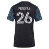 Joaquín Pereyra Minnesota United FC adidas Women's 2026 The Decade Kit Replica Jersey - Black - Detail View