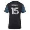 Michael Boxall Minnesota United FC adidas Women's 2026 The Decade Kit Replica Jersey - Black - Detail View