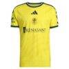 Sam Surridge Nashville SC adidas 2026 The Reverb Kit On-Field Authentic Patch Jersey - Yellow - Side View