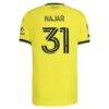 Andy Najar Nashville SC adidas 2026 The Reverb Kit On-Field Authentic Patch Jersey - Yellow - Detail View