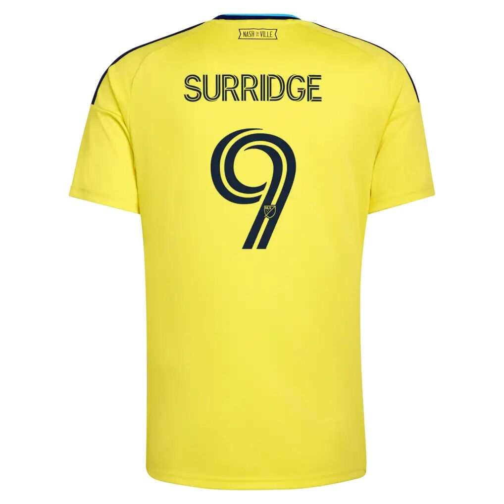 Sam Surridge Nashville SC adidas 2026 The Reverb Kit Replica Jersey