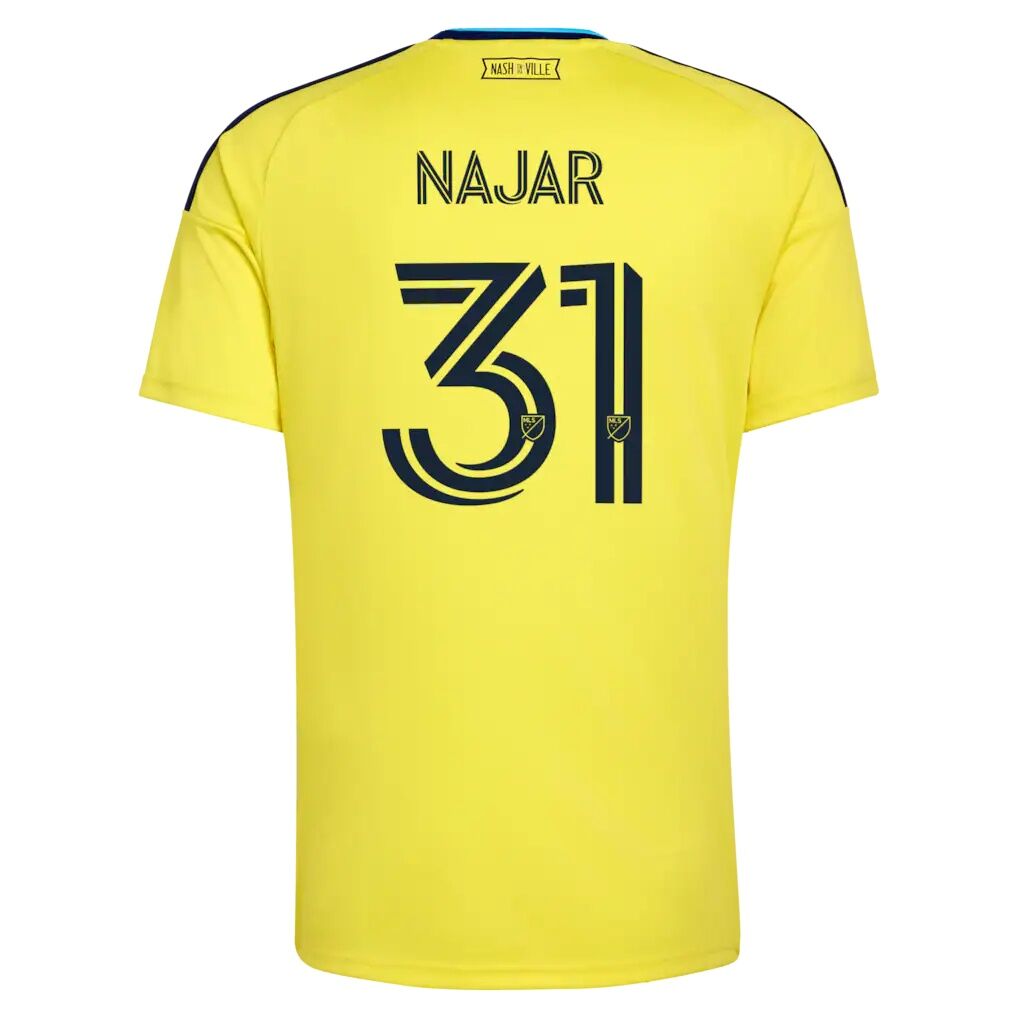 Andy Najar Nashville SC adidas 2026 The Reverb Kit Replica Jersey