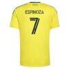 Cristian Espinoza Nashville SC adidas 2026 The Reverb Kit Replica Jersey - Yellow - Detail View