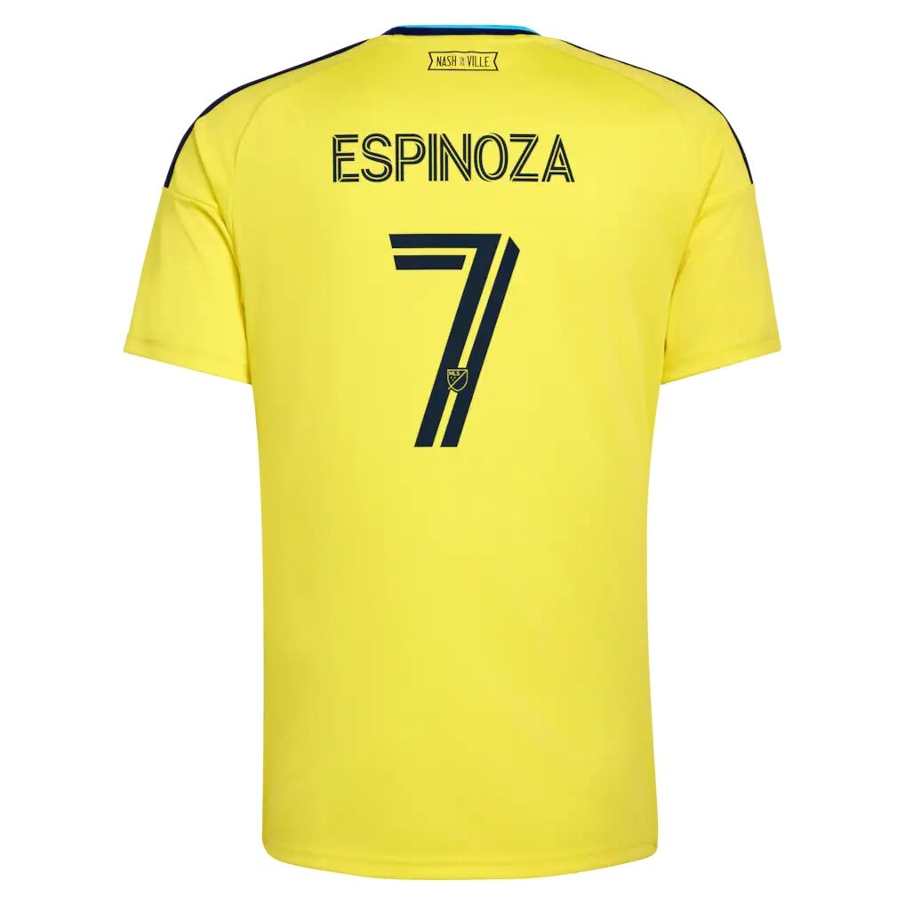 Cristian Espinoza Nashville SC adidas 2026 The Reverb Kit Replica Jersey
