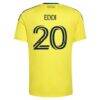 Edvard Tagseth Nashville SC adidas 2026 The Reverb Kit Replica Jersey - Yellow - Detail View
