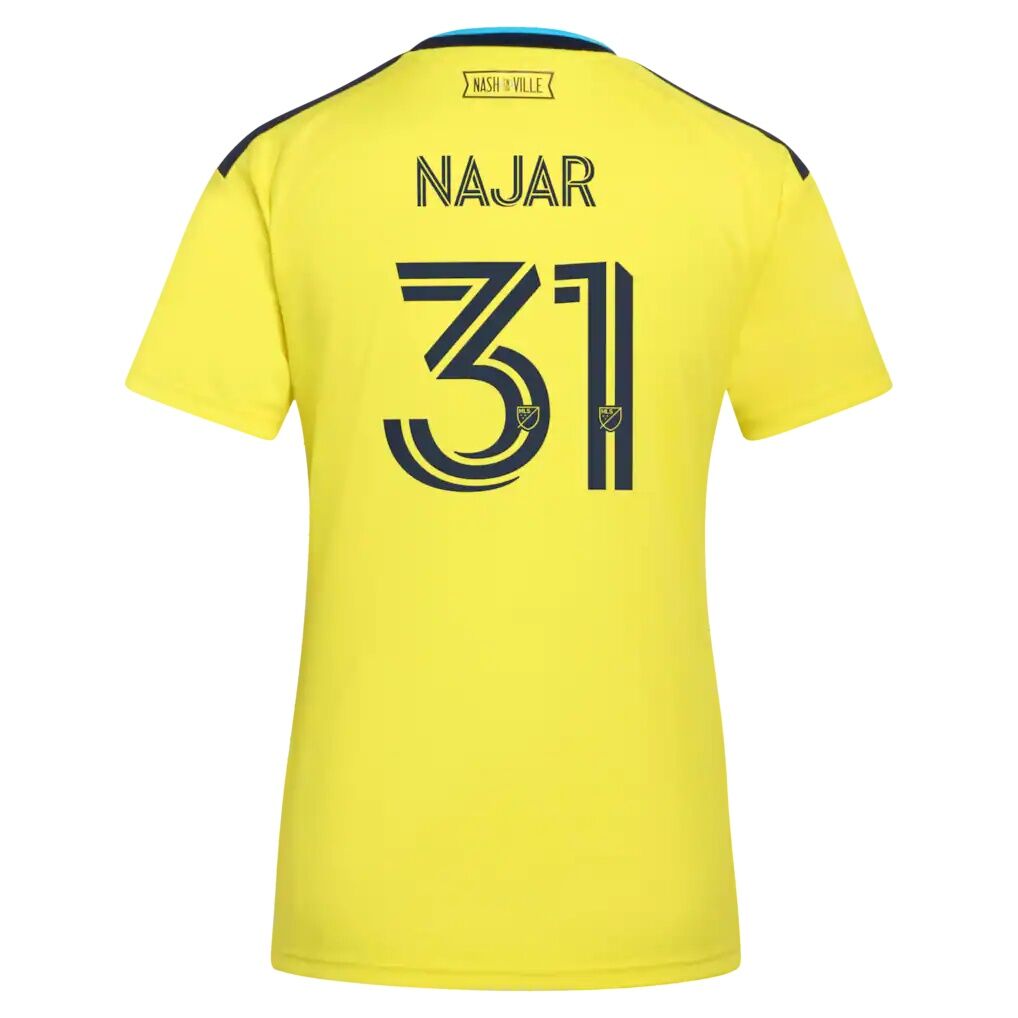 Andy Najar Nashville SC adidas Women's 2026 The Reverb Kit Replica Jersey