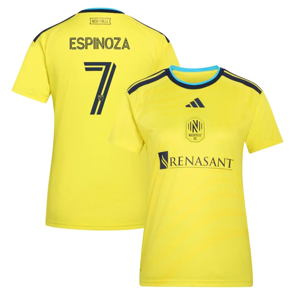Cristian Espinoza Nashville SC adidas Women's 2026 The Reverb Kit Replica Jersey