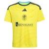 Sam Surridge Nashville SC adidas Youth 2026 The Reverb Kit Replica Jersey - Yellow - Side View