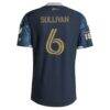 Cavan Sullivan Philadelphia Union adidas 2026 1776 Kit On-Field Authentic Patch Jersey - Navy - Detail View