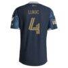 Jovan Lukić Philadelphia Union adidas 2026 1776 Kit On-Field Authentic Patch Jersey - Navy - Detail View