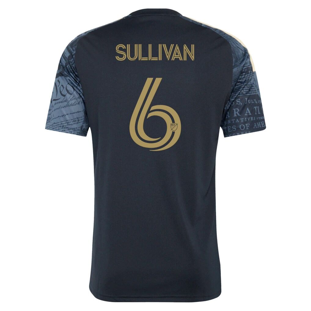 Cavan Sullivan Philadelphia Union adidas 2026 1776 Kit Replica Jersey