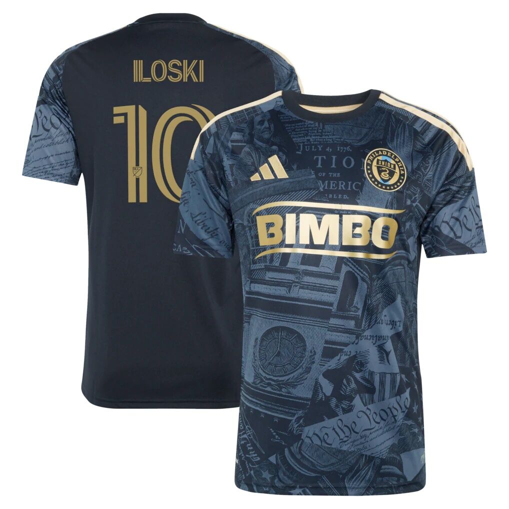 Milan Iloski Philadelphia Union adidas 2026 1776 Kit Replica Jersey