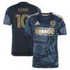 Milan Iloski Philadelphia Union adidas 2026 1776 Kit Replica Jersey - Navy - Front View
