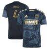 Jovan Lukić Philadelphia Union adidas 2026 1776 Kit Replica Jersey - Navy - Front View
