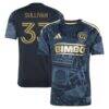 Quinn Sullivan Philadelphia Union adidas 2026 1776 Kit Replica Jersey - Navy - Front View