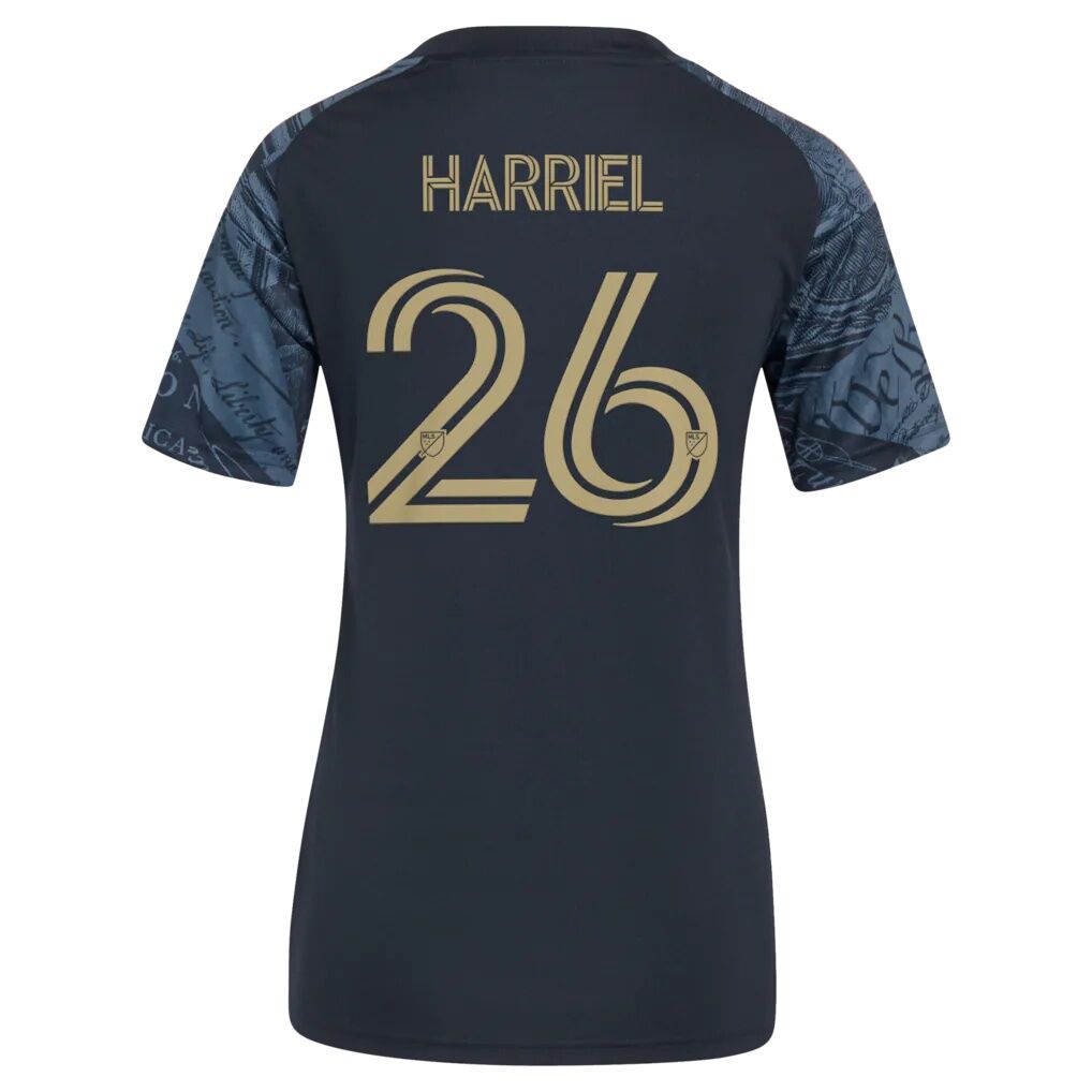 Nathan Harriel Philadelphia Union adidas Women's 2026 1776 Kit Replica Jersey